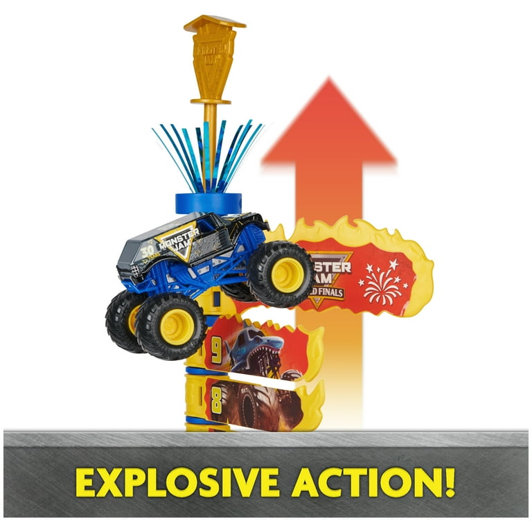 Monster jam hot sale toy set